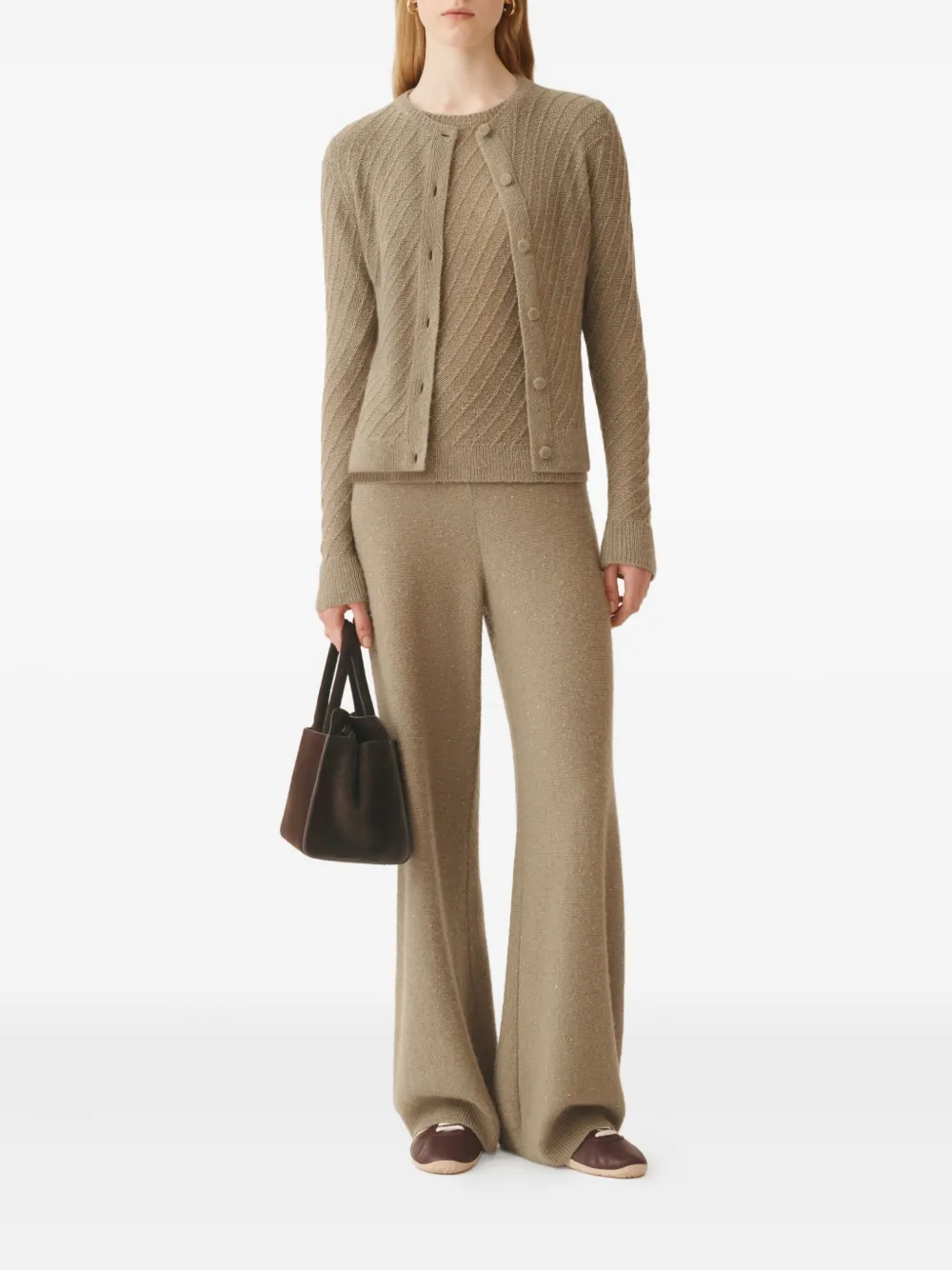 Fabiana Filippi Vest verfraaid met pailletten Beige