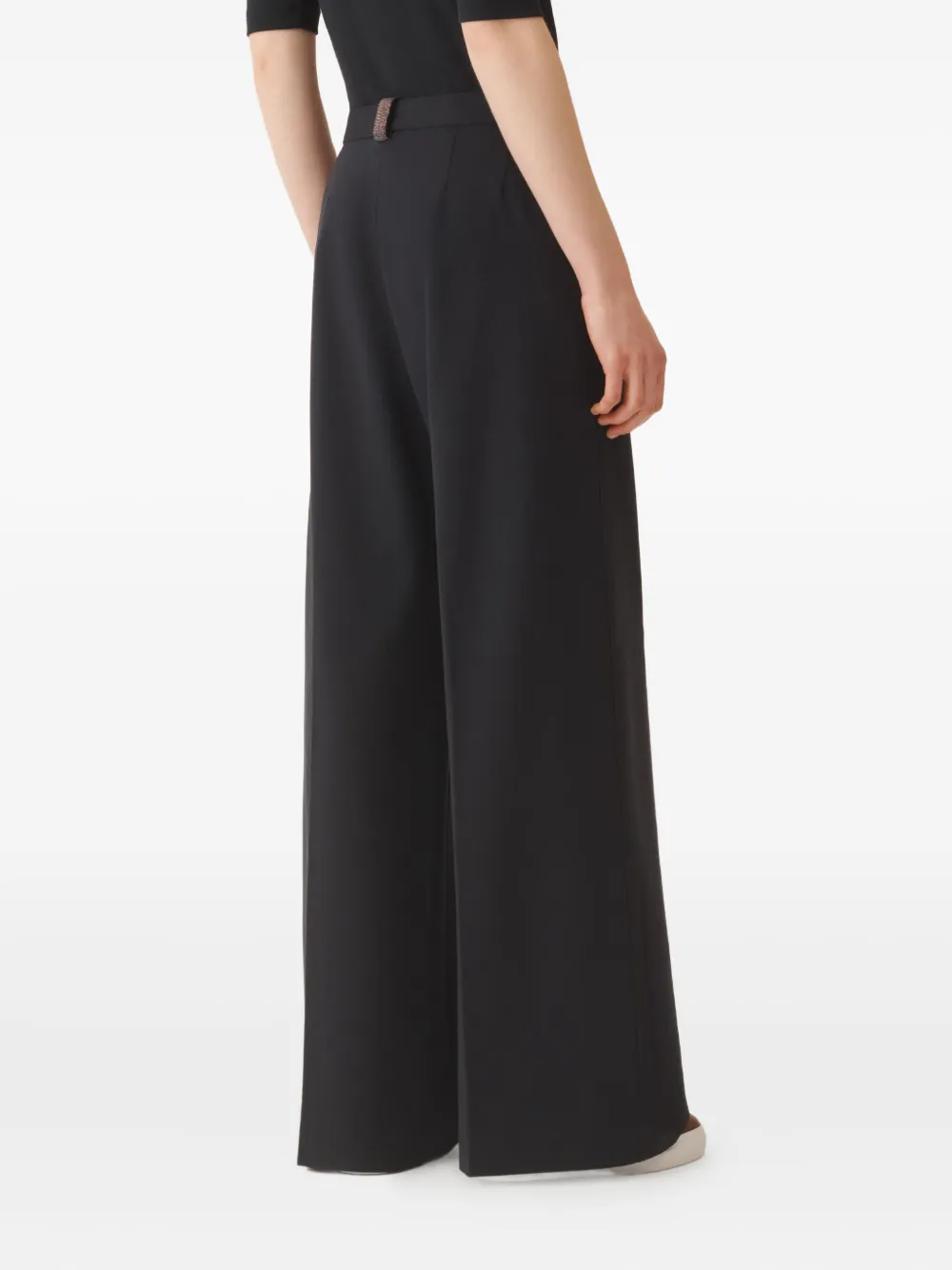 Fabiana Filippi Broek met wijde pijpen Blauw