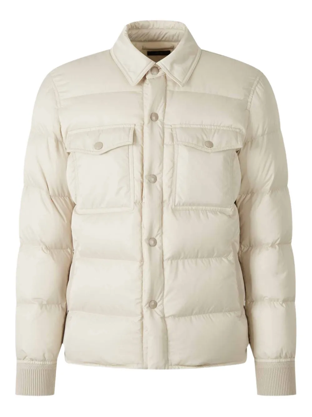 TOM FORD quilted padded jacket Beige