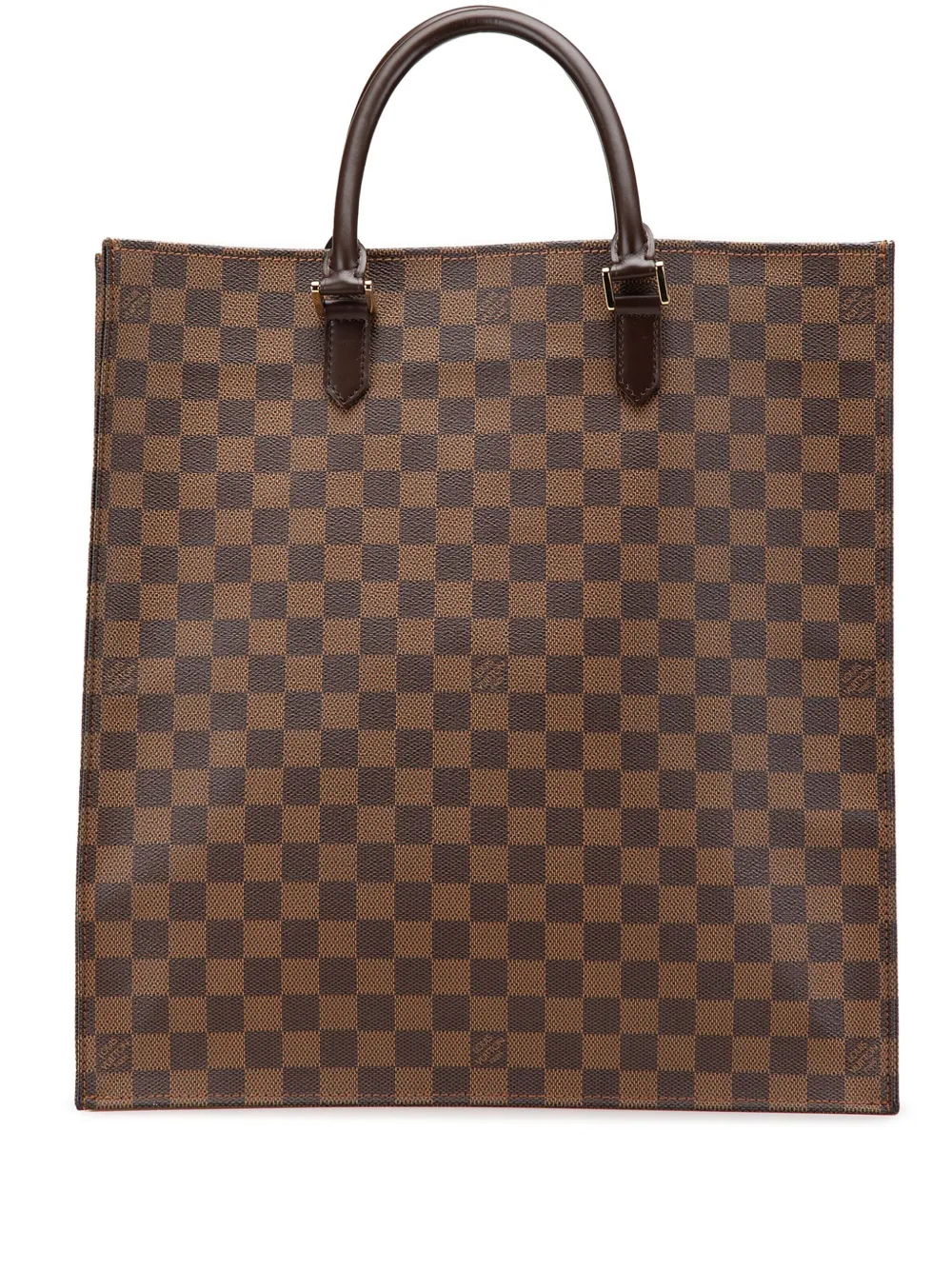 Louis Vuitton Pre-Owned 2004 ダミエ エベヌ サックプラ トートバッグ - ブラウン Louis Vuitton Pre-Owned 2004 ダミエ エベヌ サックプラ トートバッグ - ブラウン