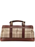 Burberry Pre-Owned 2018-2024 Haymarket Check Canvas tote bag - Brown
