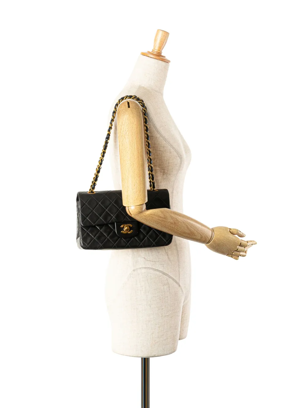 CHANEL Pre-Owned 1994-1996 Small Classic Lambskin Double Flap shoulder bag | Pre-Owned | Image 2