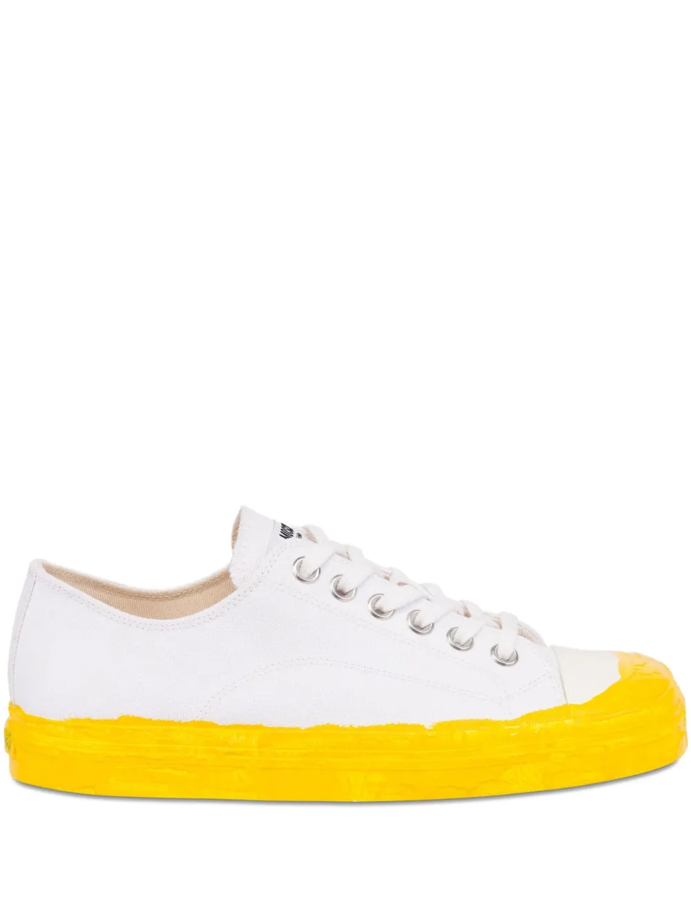 Moschino Tweekleurige sneakers Wit