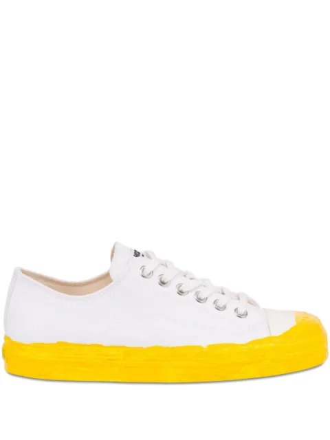 Moschino two-tone lace-up sneakers