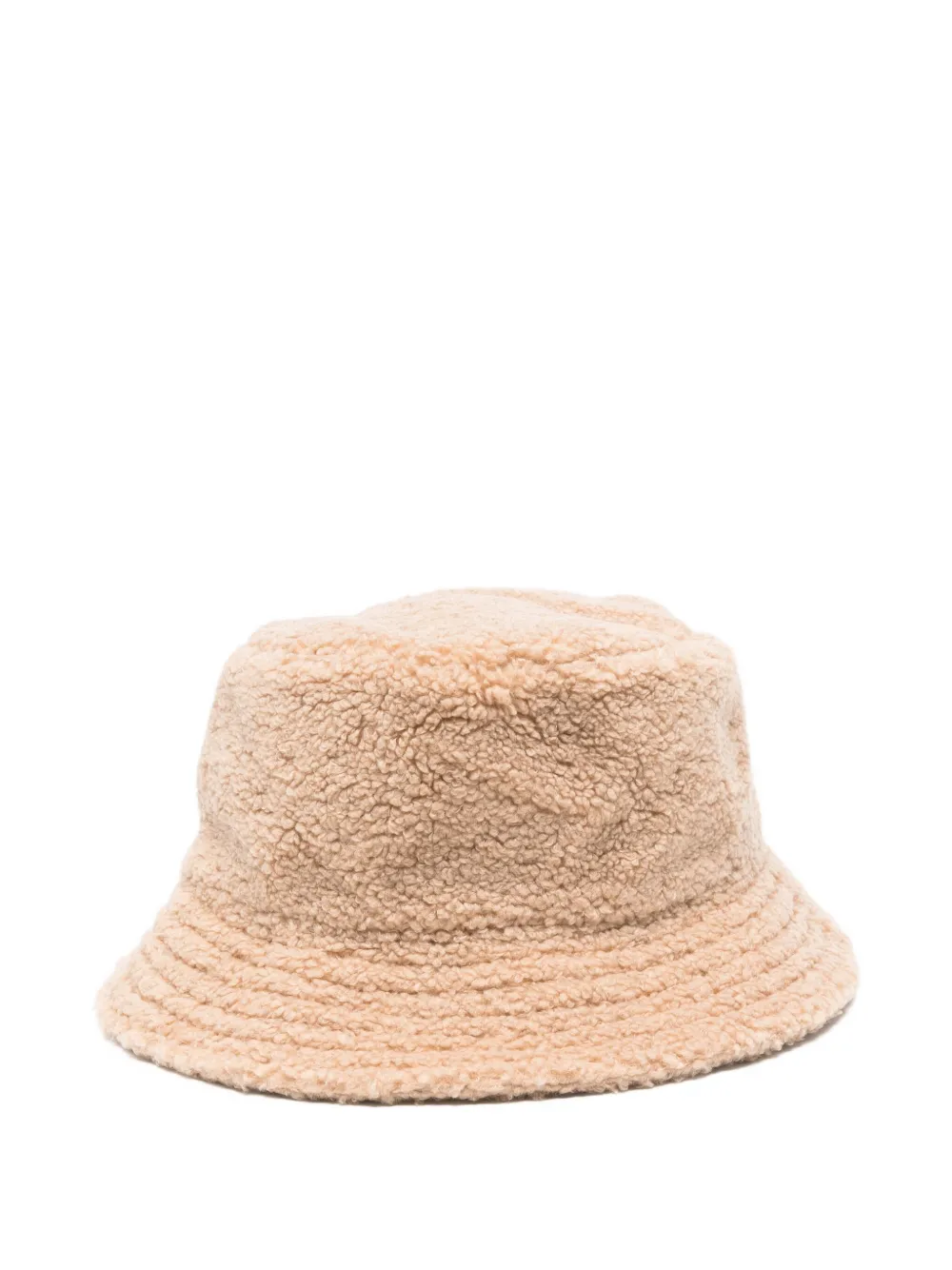 Moschino Vissershoed met textuur - Bruin