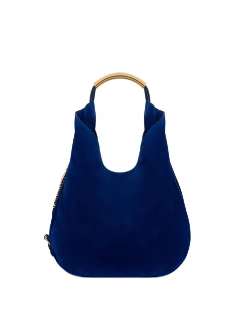 Moschino suede tote bag