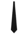 Moschino crystal-embellished tie - Black