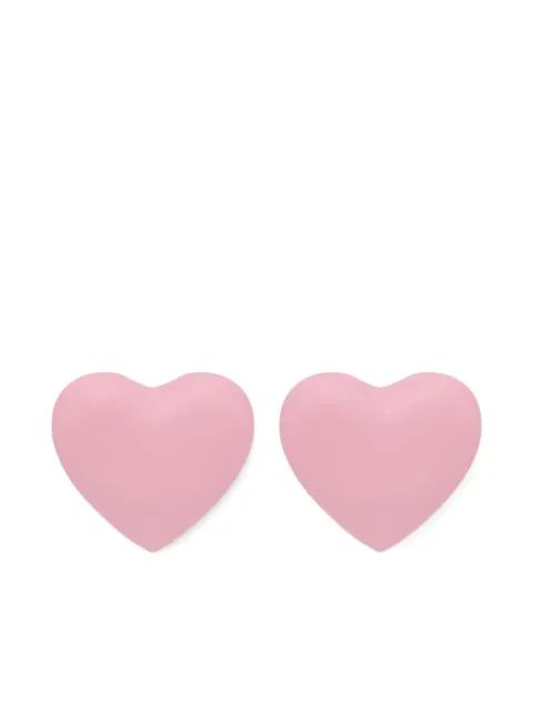 Moschino aretes en forma de corazón