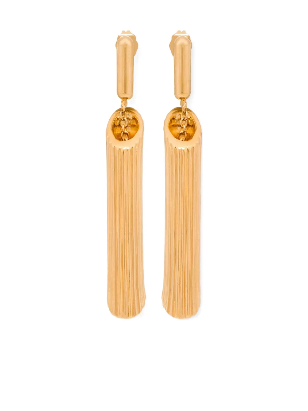 Moschino brass earrings | Gold | Image 1