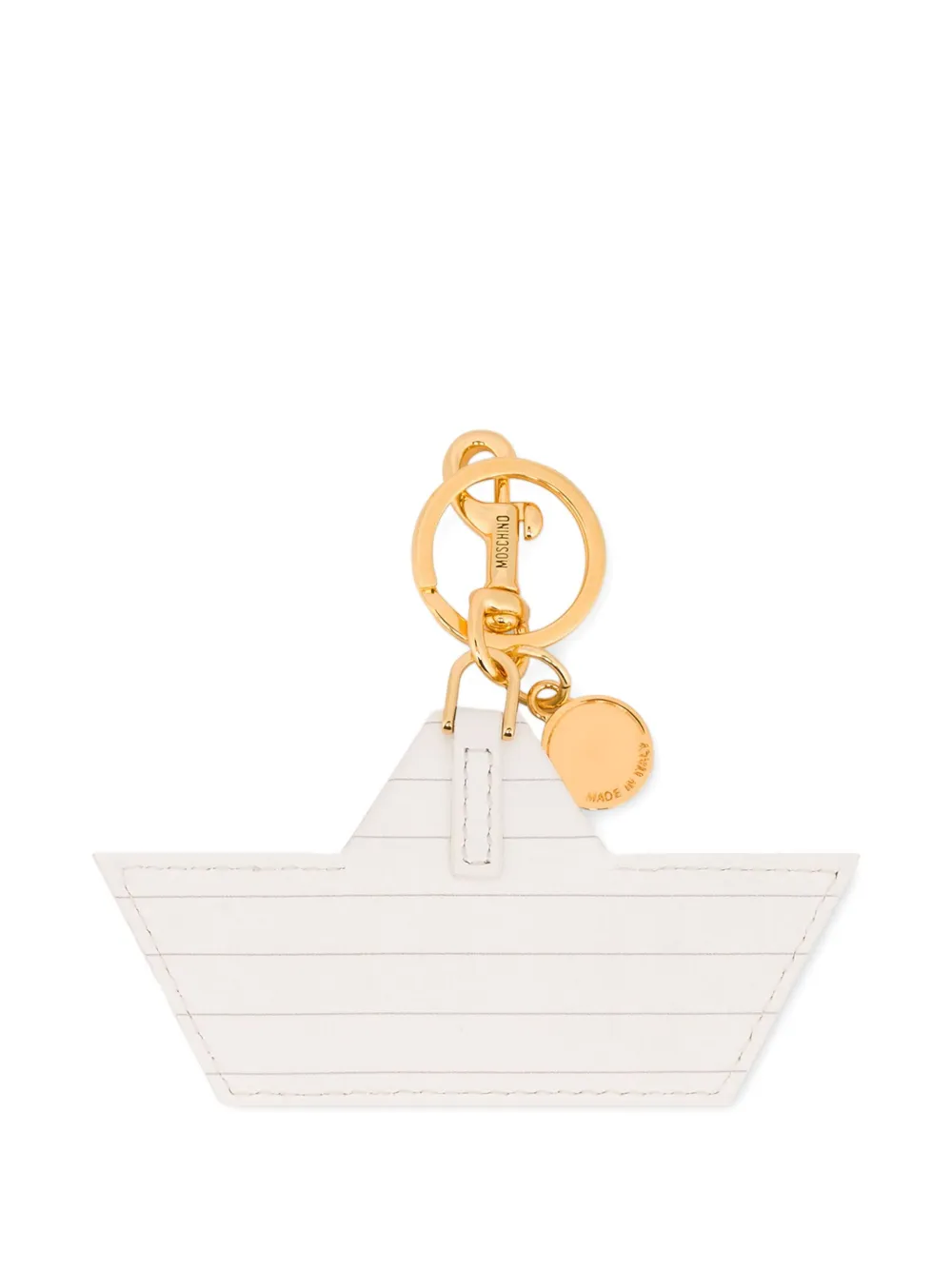 Moschino Sleutelhanger Wit