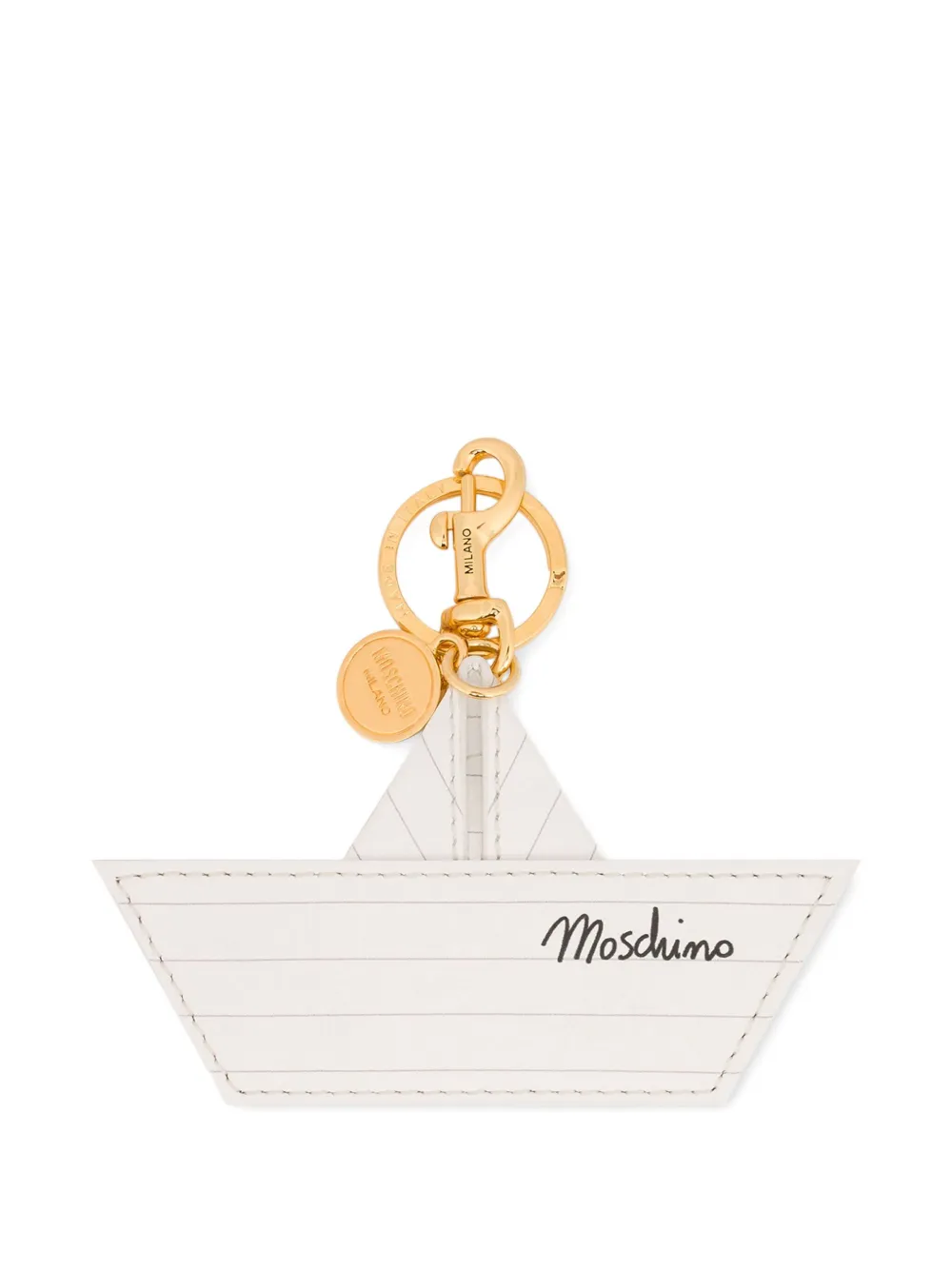 Moschino Sleutelhanger Wit
