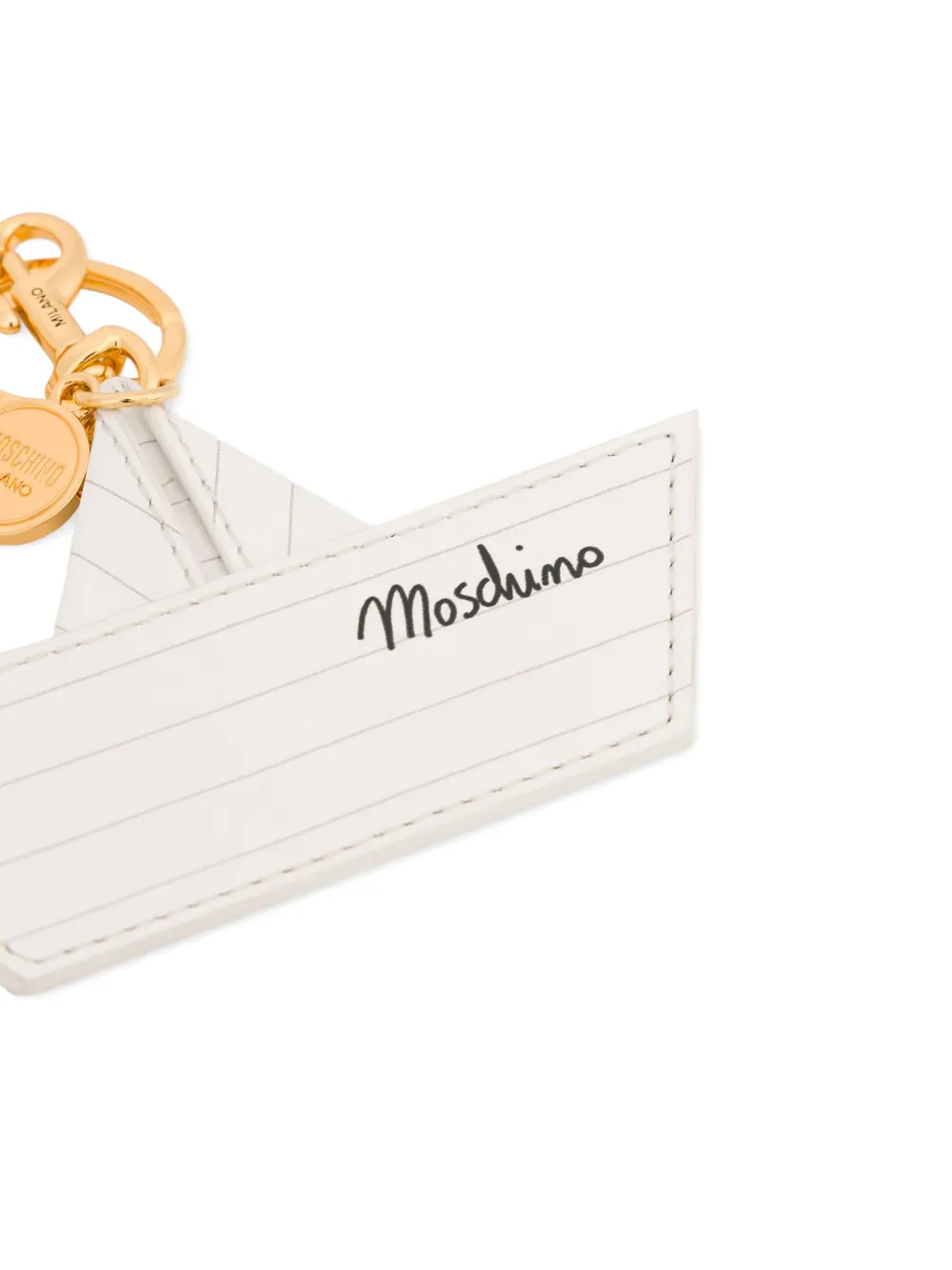 Moschino Sleutelhanger Wit