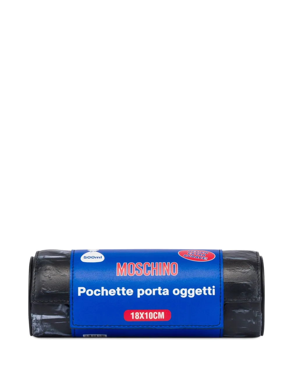 Moschino Cilindervormige clutch Zwart