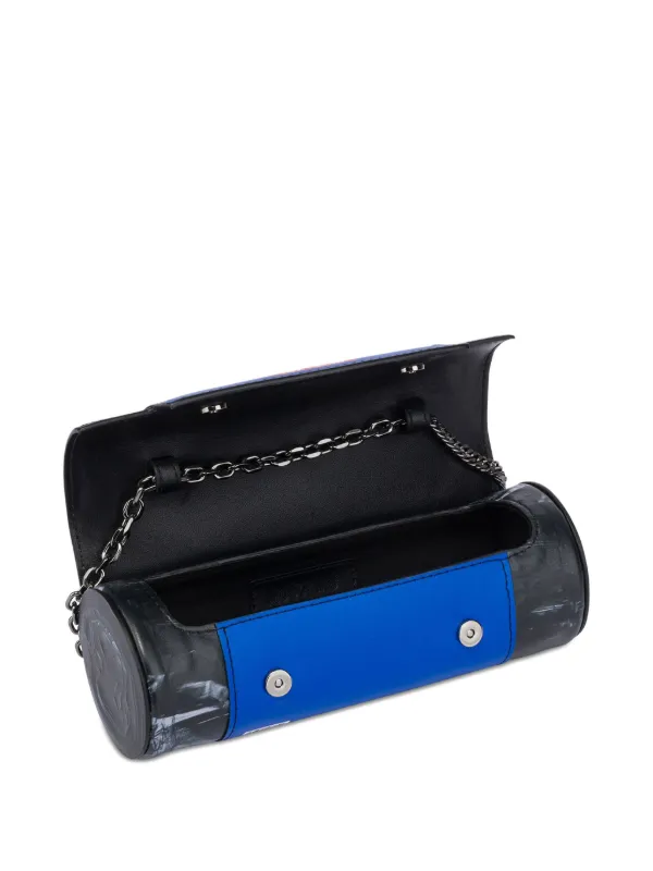 Moschino シリンダー クラッチバッグ | ブラック | FARFETCH JP