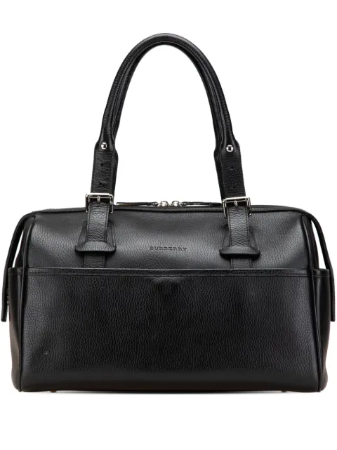 Burberry Pre-Owned 2000-2017 Leather boston bag