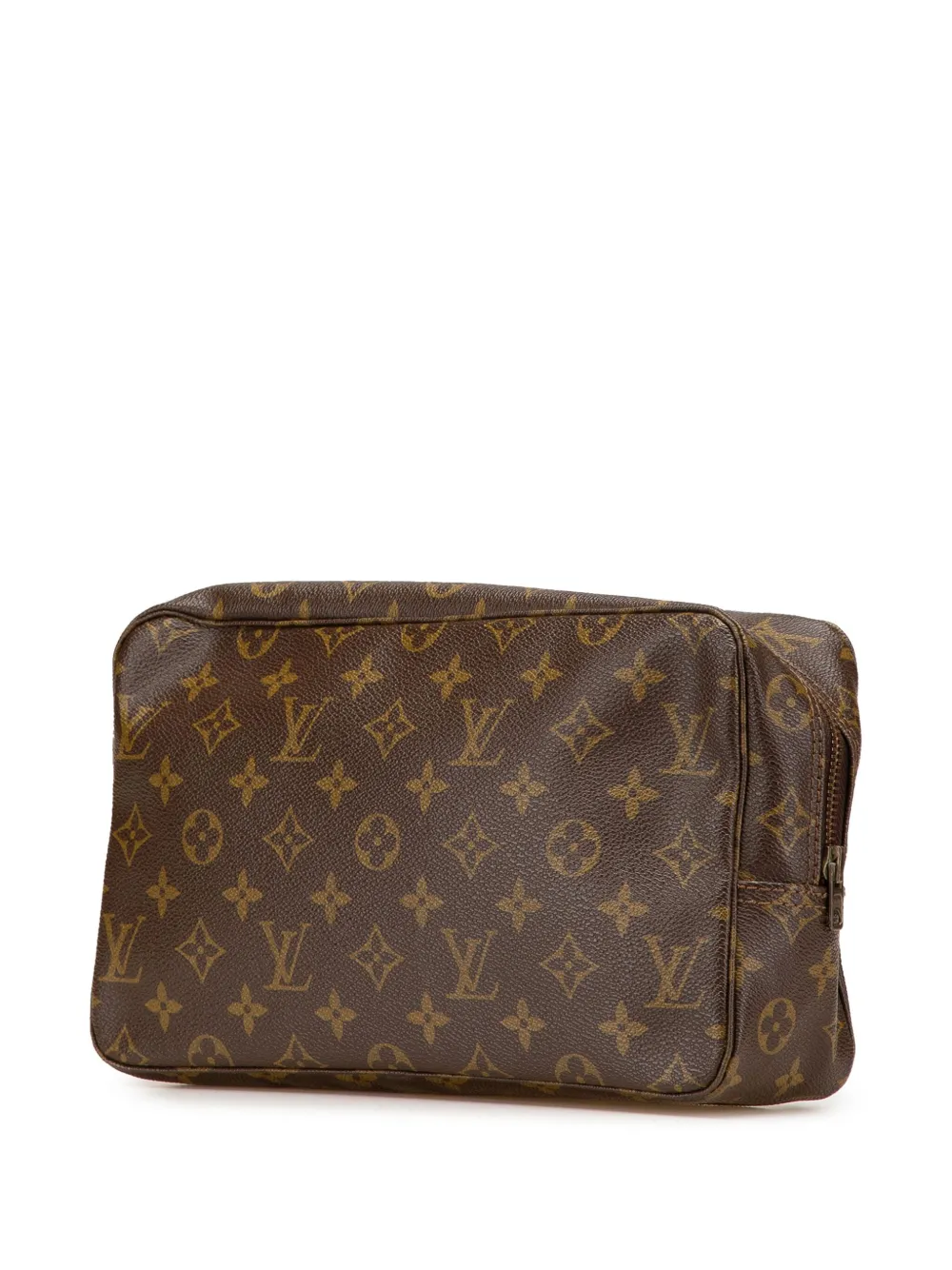 Pre-owned Louis Vuitton 1982 Monogram Trousse Toilette 28 Clutch Bag