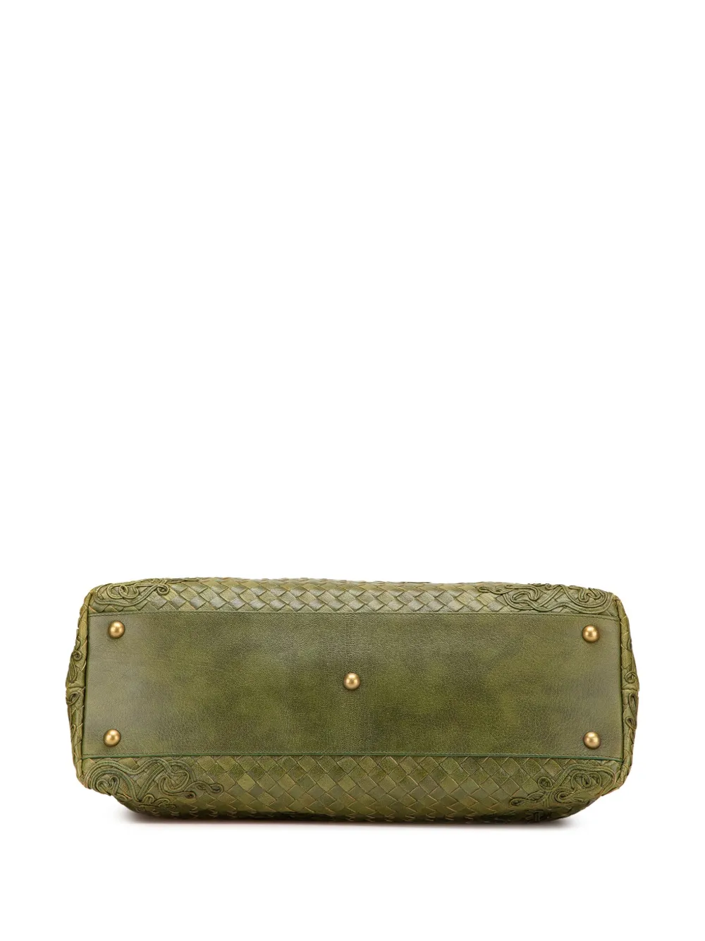 Pre-owned Bottega Veneta 2000-2007 Nappa Intrecciato Cornely Tote Bag