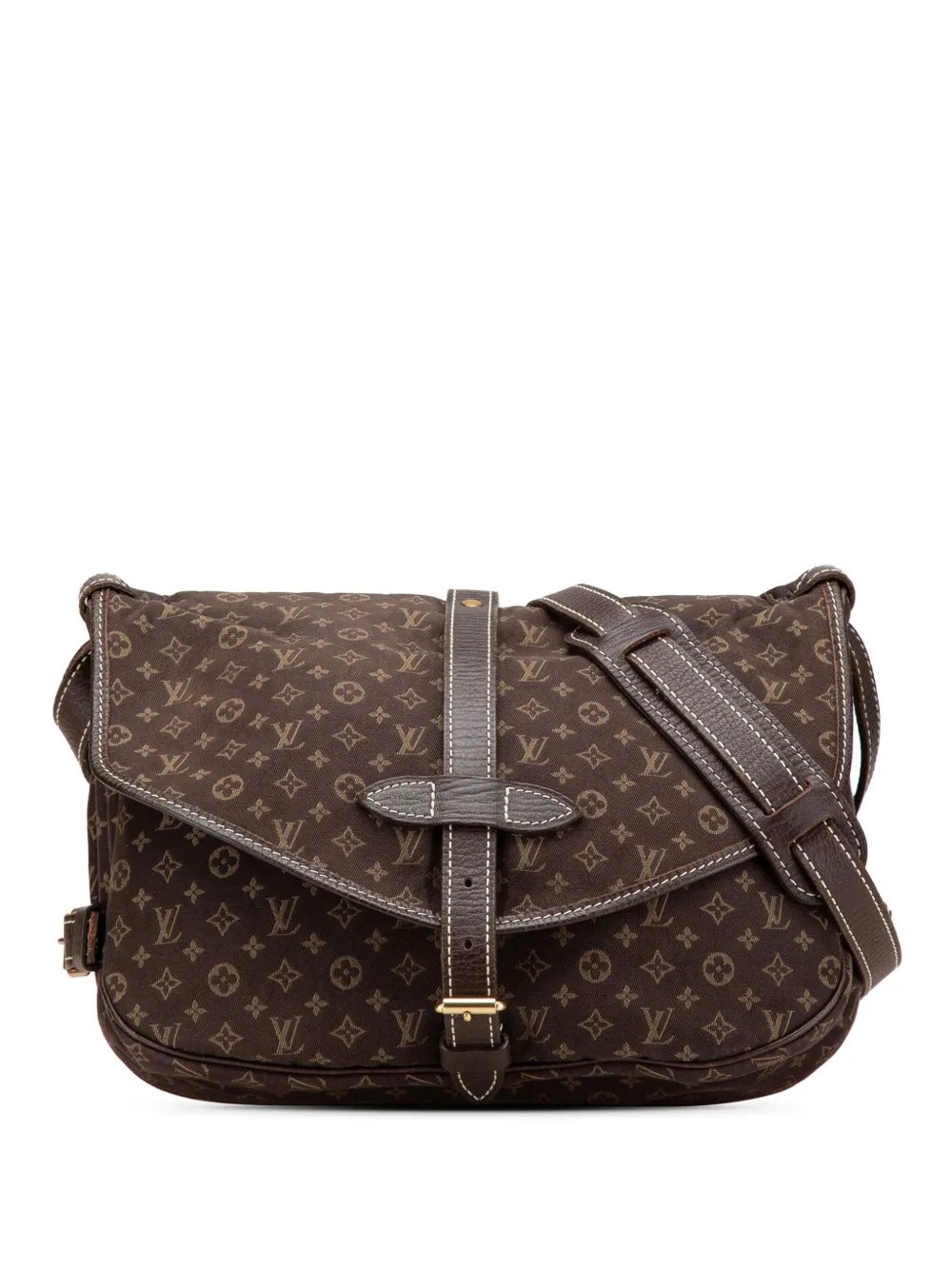 Louis Vuitton Pre-Owned 2006 Monogram Mini Lin Saumur 30 crossbody bag | Brown | Image 1