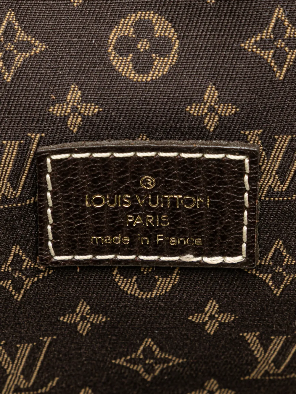 Pre-owned Louis Vuitton 2006 Monogram Mini Lin Saumur 30 Crossbody Bag