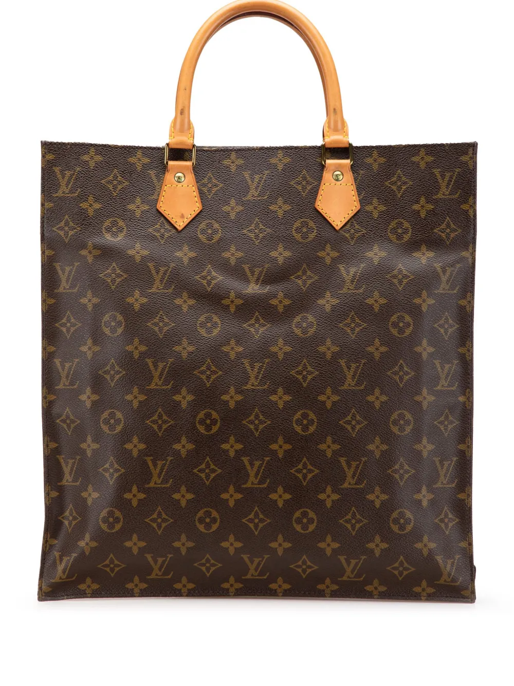 Louis Vuitton Pre-Owned 1990 Monogram Sac Plat tote bag | Brown | Image 1