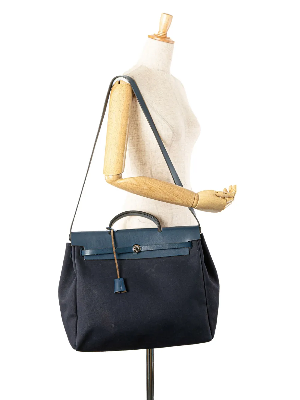 Hermès Pre-Owned bolsa satchel Toile Herbag MM 2002 | Estilos de archivo | Image 2