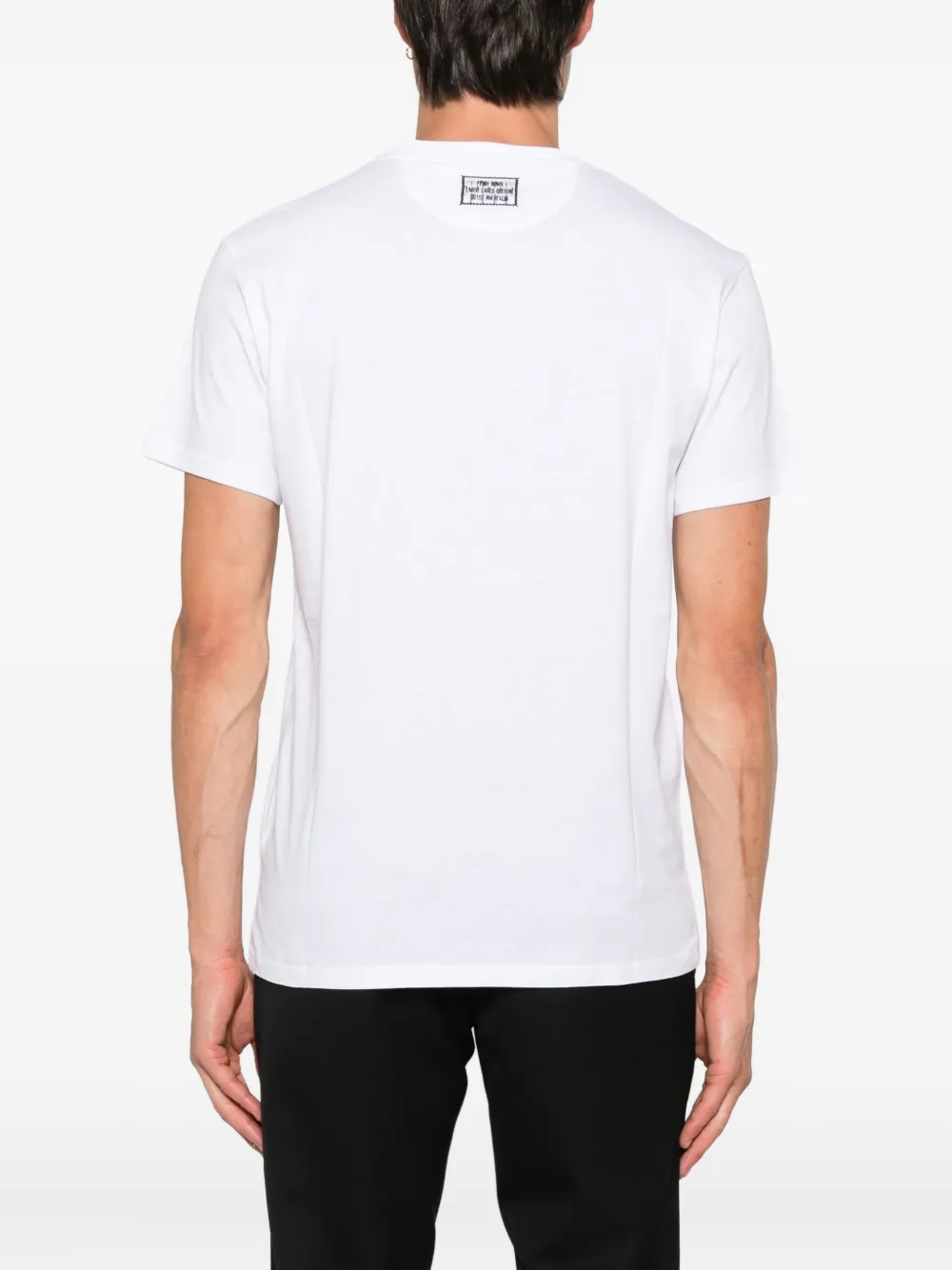 FENDI T-shirt met geborduurd logo Wit