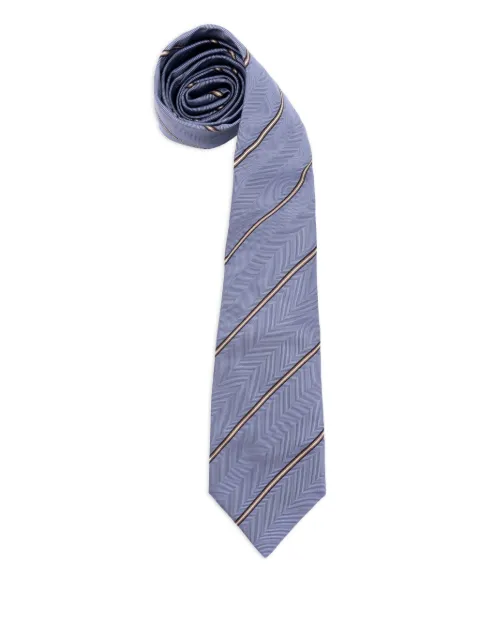 Brunello Cucinelli striped silk tie