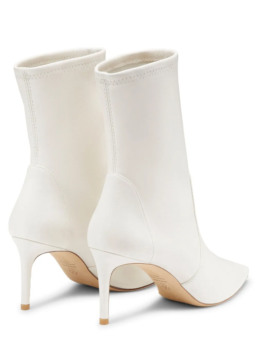 Stuart Weitzman 75mm Power pointed-toe boots Neutrals