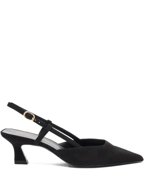 Stuart Weitzman 50mm Vinnie slingback pointed-toe pumps