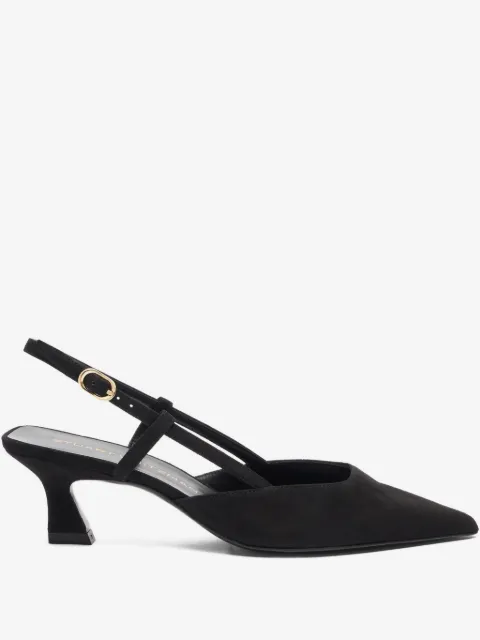 Stuart Weitzman 50mm Vinnie slingback pointed-toe pumps