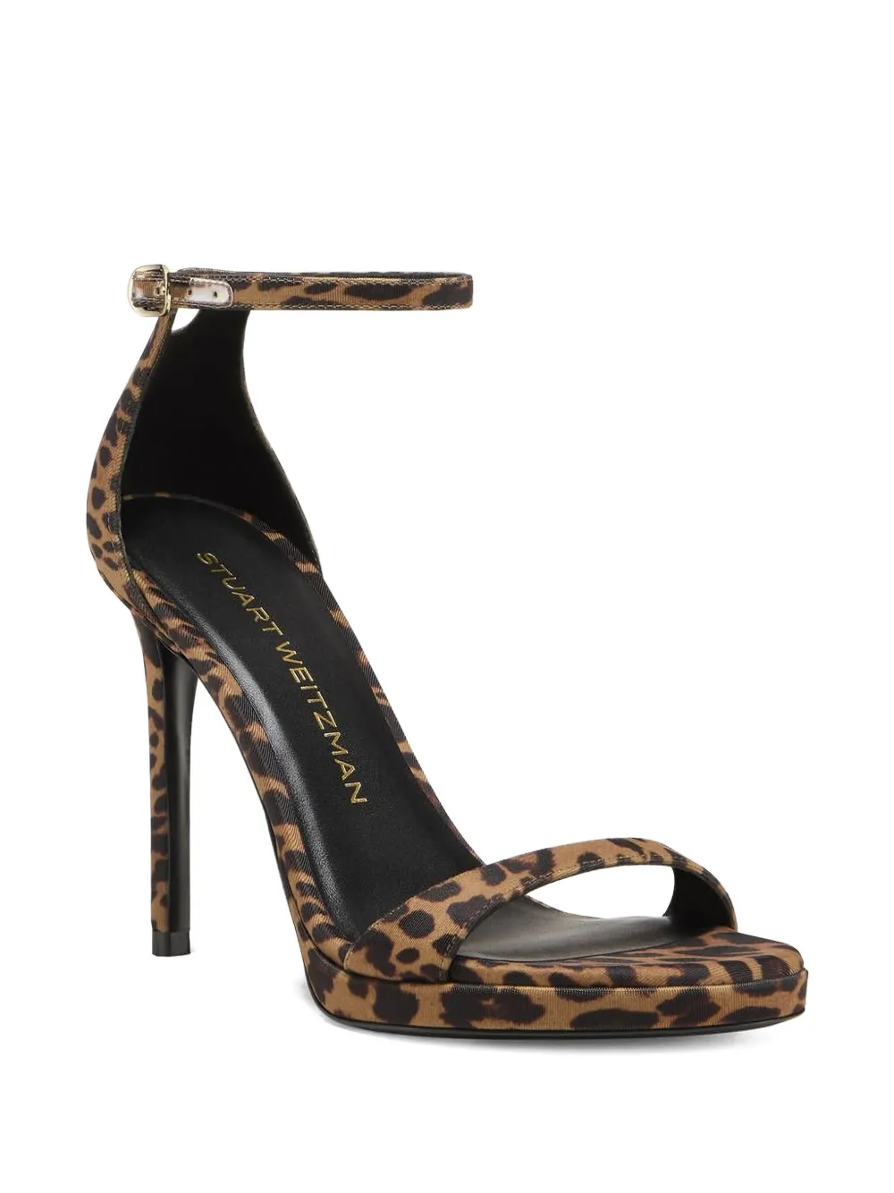 Stuart Weitzman platform ankle-strap sandals Brown