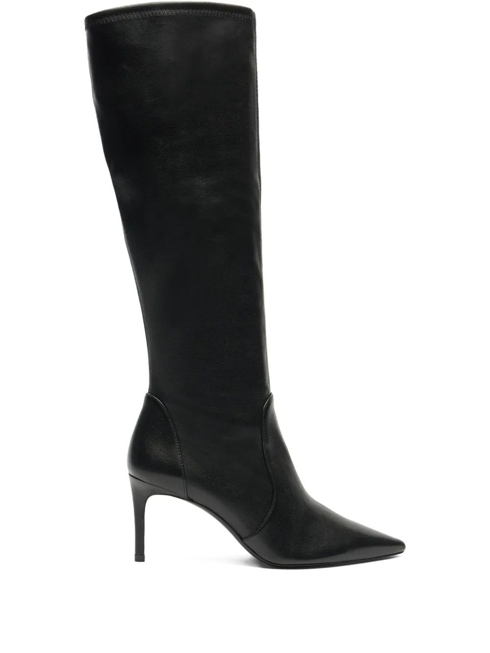 Stuart Weitzman knee-high pointed-toe boots Black