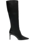 Stuart Weitzman knee-high pointed-toe boots - Black
