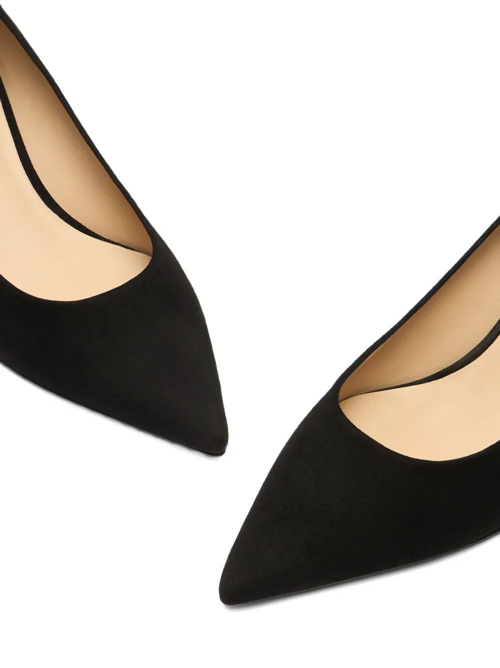 Stuart Weitzman 50mm Stuart power kitten-heel pumps Black