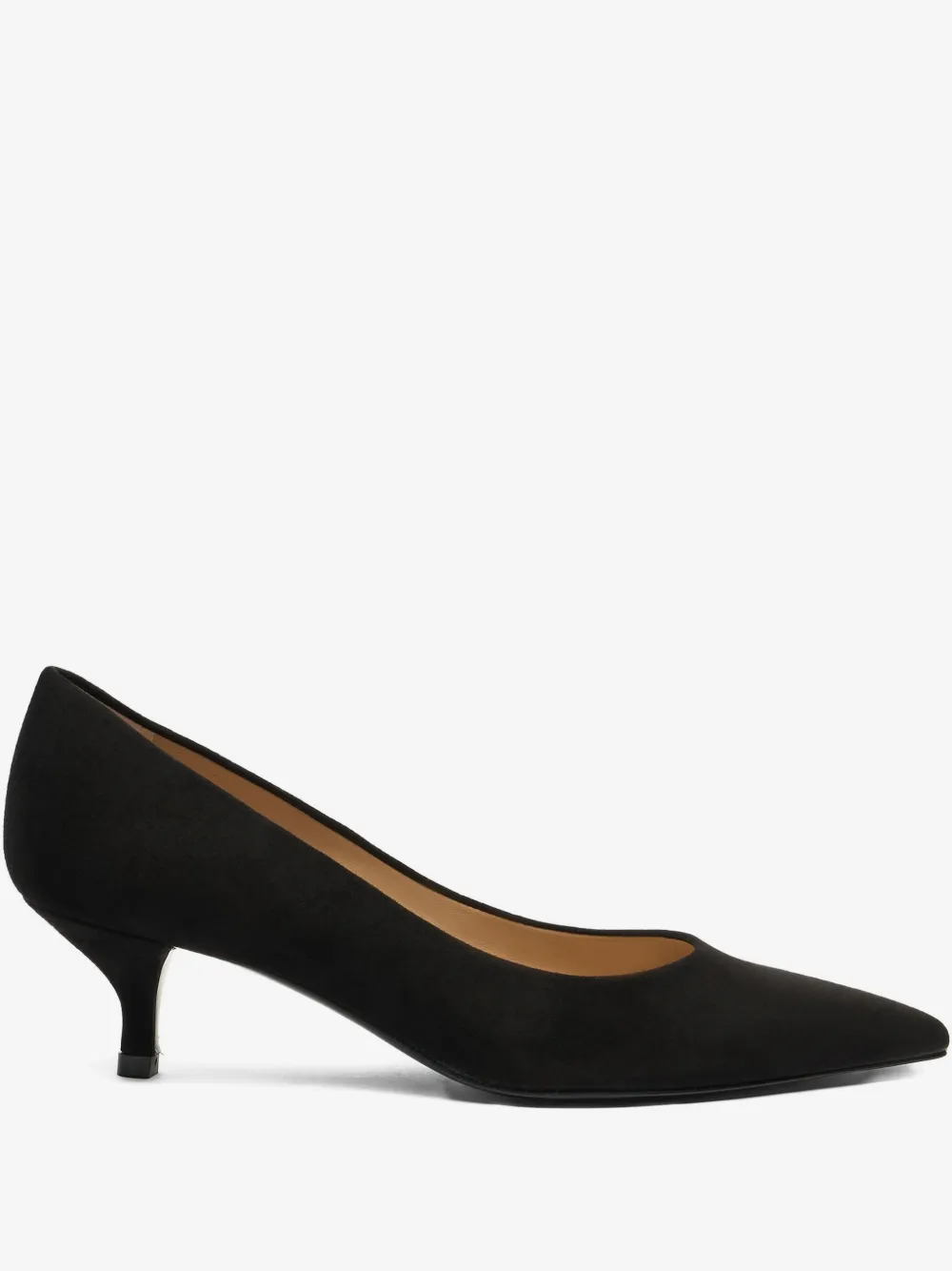 50mm Stuart power kitten-heel pumps