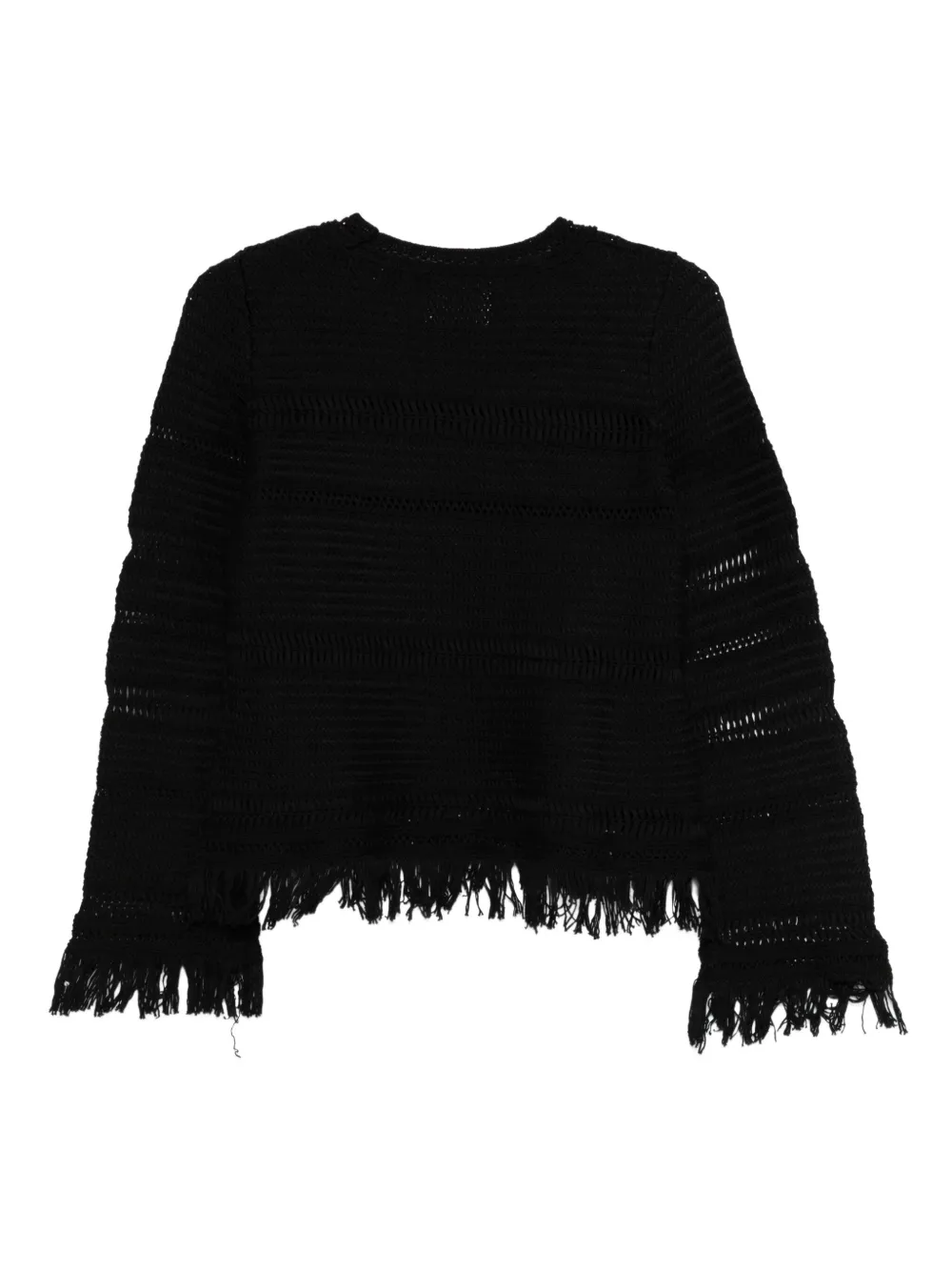 MARANT ÉTOILE Azilis frayed-detail jumper | Knitted Sweaters | Image 2