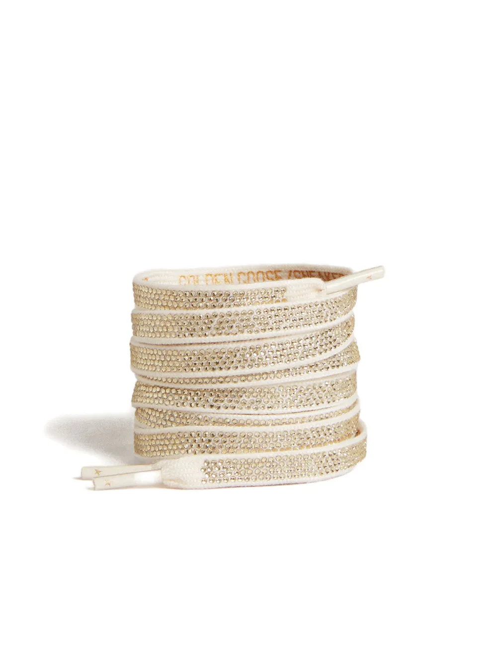 Golden Goose Strass-embellished Cotton Shoe Laces