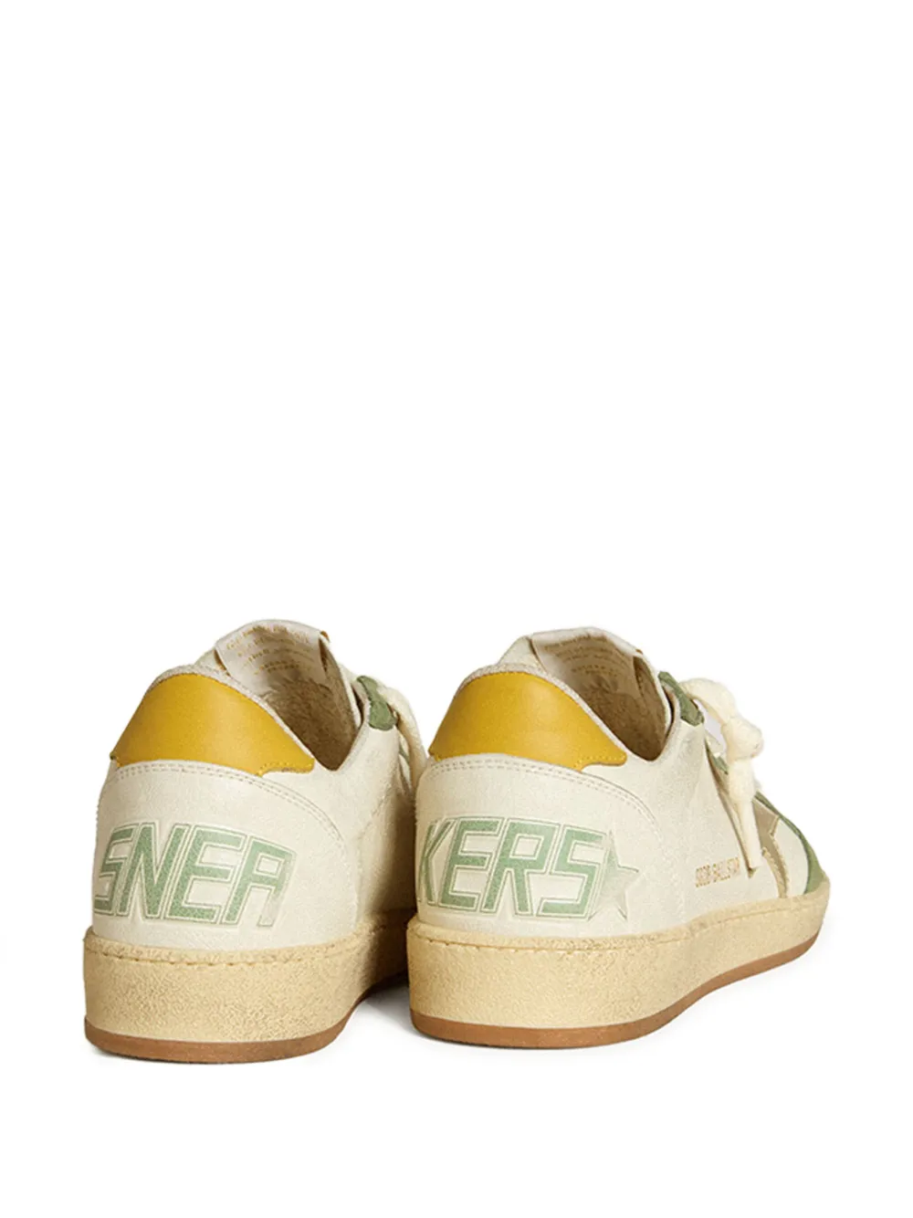 Golden Goose Ballstar leren sneakers Beige