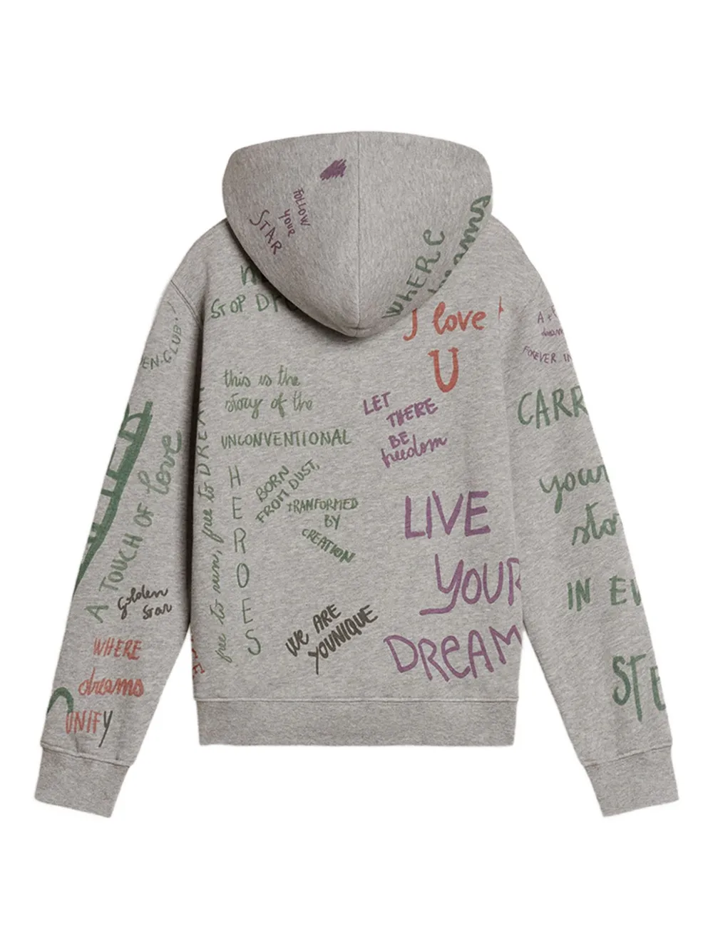 Golden Goose Kids printed fleece hoodie | Boys Hoodies & Sweatshirts | Image 2