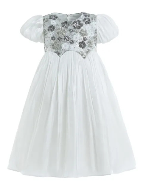 Tulleen sequin-embellished dress