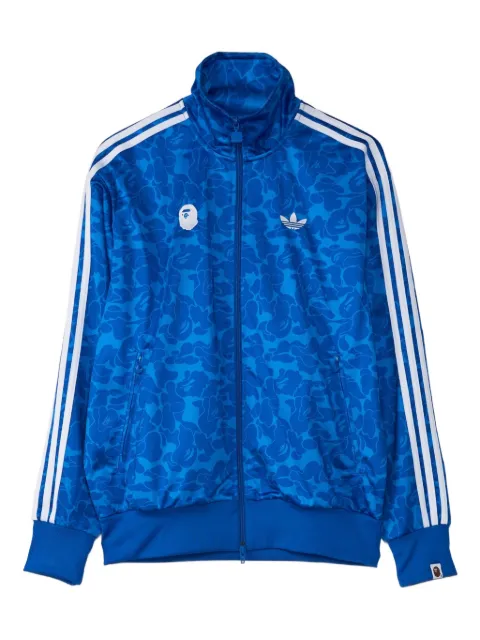 adidas camouflage-print Firebird jacket