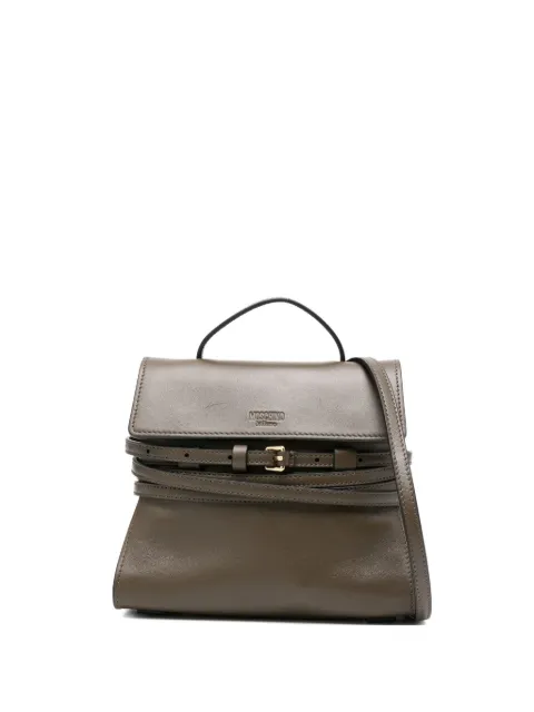 Moschino Borsa tote Tie Me in pelle