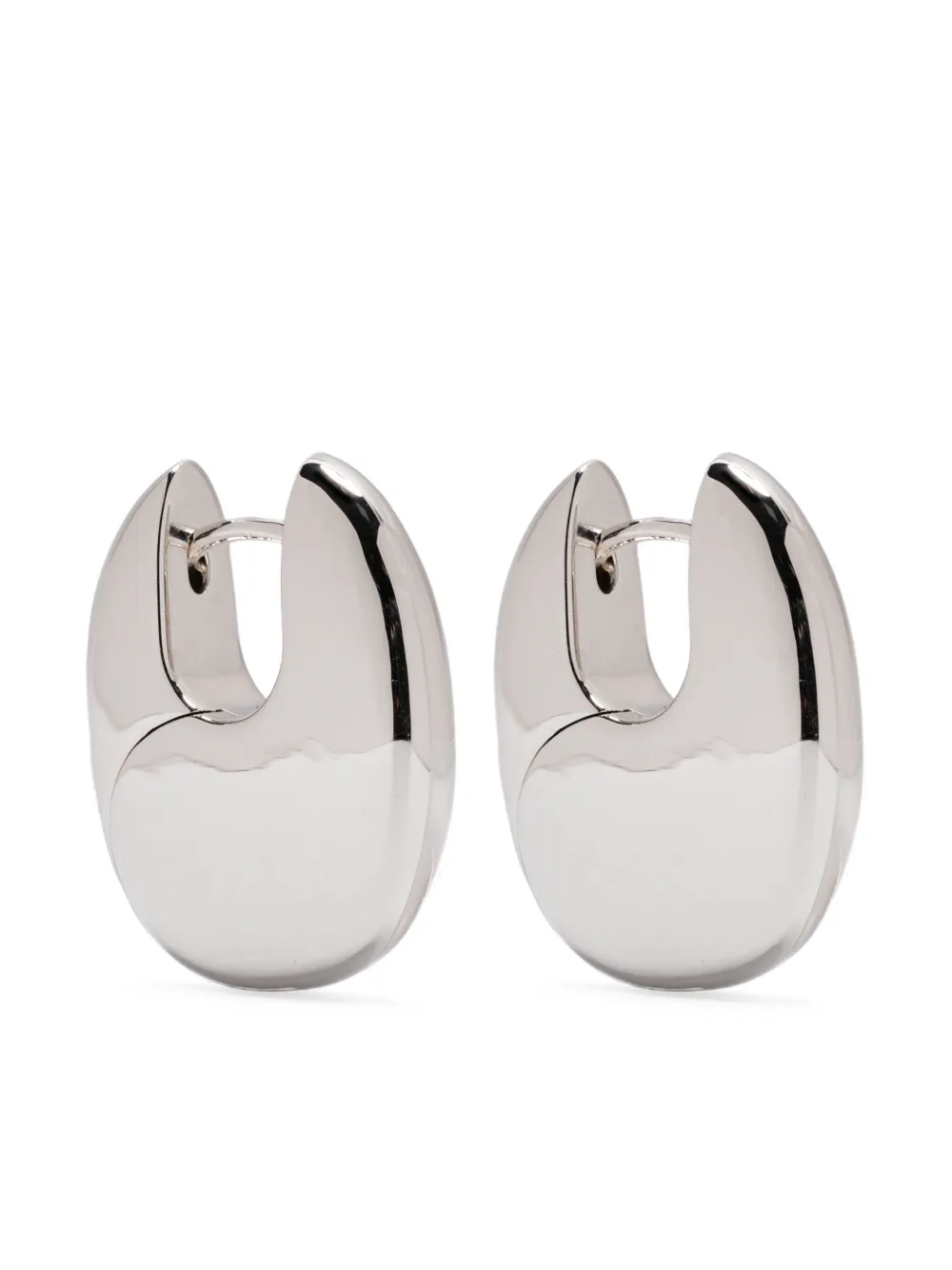 Tom Wood Medium Pebble Sterling-silver Earrings