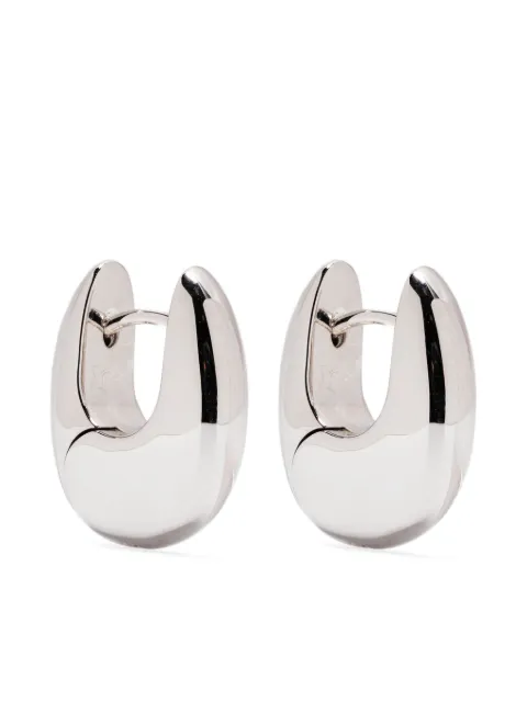 Tom Wood small Pebble sterling-silver earrings