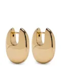 Tom Wood medium Pebble hoops earrings - Gold