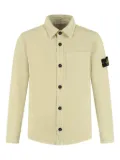 Stone Island Junior patch-pocket button-down shirt - Neutrals