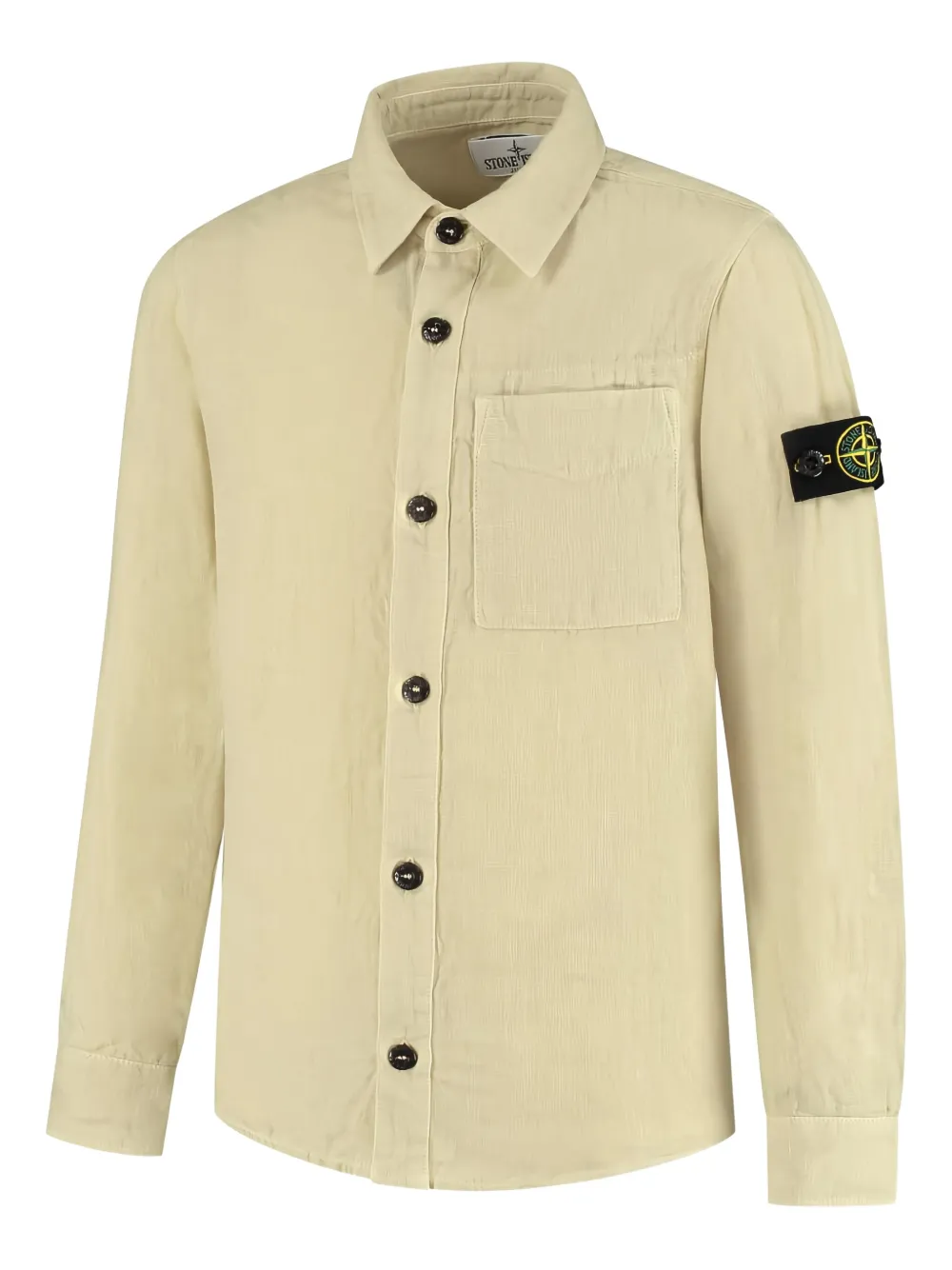 Stone Island Junior patch-pocket button-down shirt | Boys Shirts | Image 2