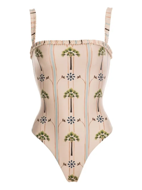 Maillot de bain Limón Moriche à volants - Agua By Agua Bendita - Modalova