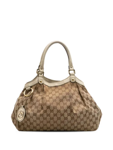 Gucci Pre-Owned 2016-2024 Medium GG Canvas Sukey tote bag