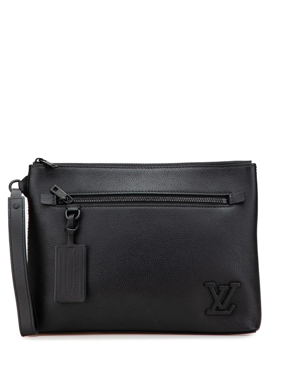 Louis Vuitton Pre-Owned 2021-2025 Aerogram Takeoff Pouch clutch bag | Black | Image 1